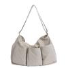 Fashionable Large Capacity Tote Bag With Zipper Closure For Everyday Wear