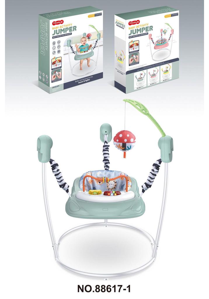 Rainforest Baby Jumper & Swing: Fitness Bouncer for Ages 0-3