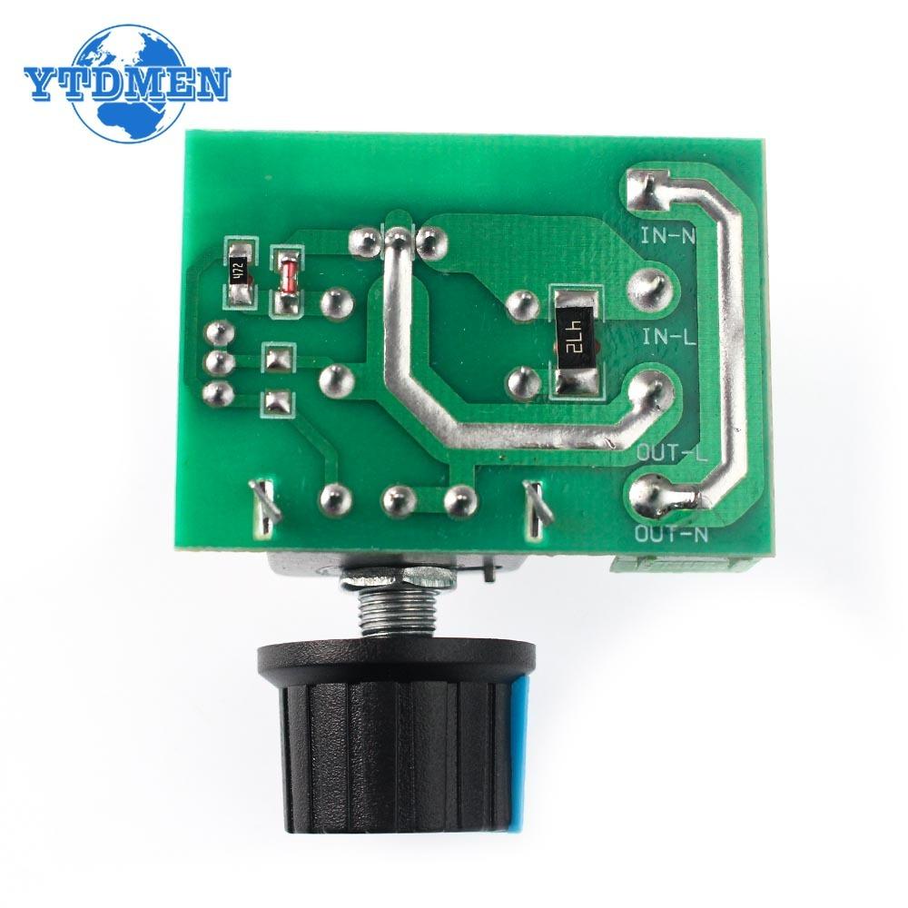 Voltage Regulator 2000 Watt AC 50V-220V Dimmer Motor Speed Controller Thermostat Hight Power Electronic Voltage Regulator Module