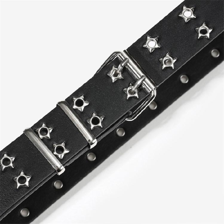 Creative PU Leather Waist Belt Adjustable Length PU Belt for Girl Women Decorative Waist Belt for Coat Skirts Jeans
