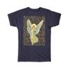 Gift T-Shirt : Victorian Angel Arabesque Noel Vintage Retro Christmas Decor