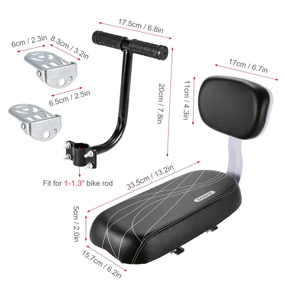 Rest Cushion Shockproof Bicycle Back Seat Bicycle Child Seat Bicycle Rear Seat Bike Back Saddle