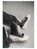 2025 Men's High-Top Thick-Soled Zipper Martin Boots - Fashionable and Versatile Autumn Footwear