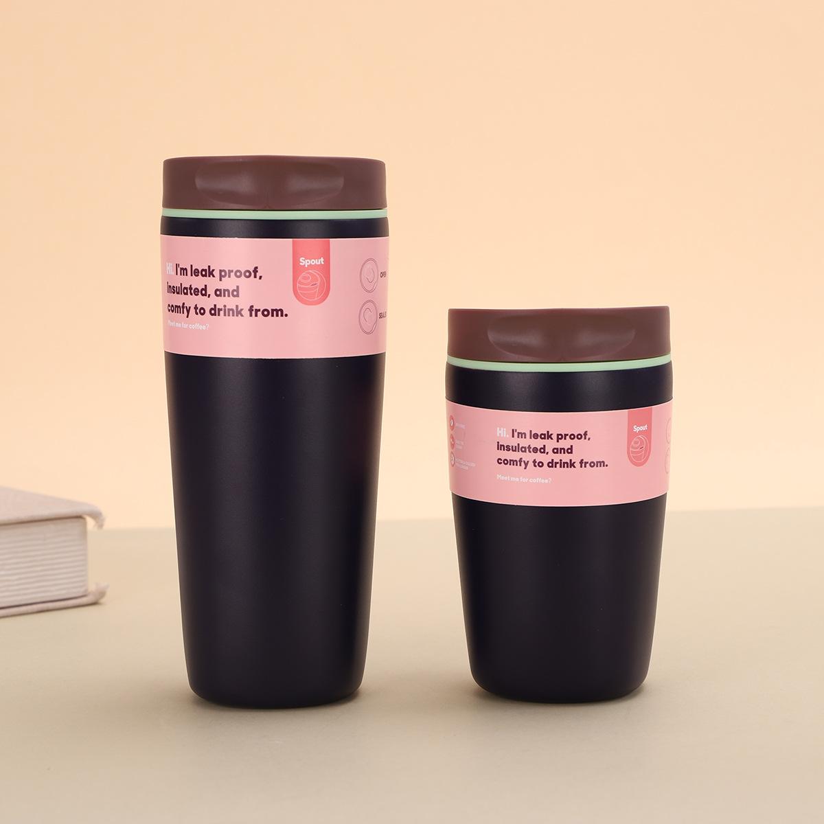 

Coffee Cup Steel Insulated Cup. Office Use. Women s Portable Travel Water Bottle. Super Attractive Appearance. High Quality. 12oz чёрный