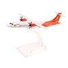 1Pc 16Cm Fk50 Atr Plane Airplane Model Aircraft Model Diecast Metal 1/400 Scale Planes Alloy Airplane Model Collection Gift Toy
