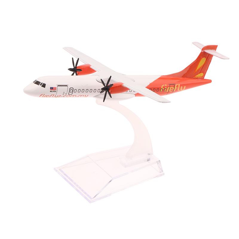 1Pc 16Cm Fk50 Atr Plane Airplane Model Aircraft Model Diecast Metal 1/400 Scale Planes Alloy Airplane Model Collection Gift Toy