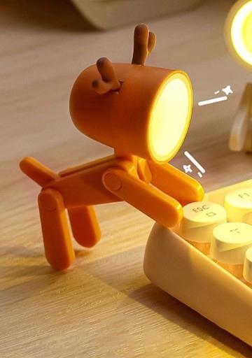 Mini deer night light toy for girls, boys and children