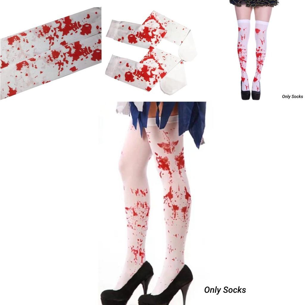 Halloween Blood Stockings For Dress Up As A Vampire Or Vampiress