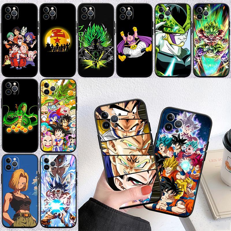 Dragon Ball Cartoon Phone Case for Samsung Galaxy M06 M15 M16 M35 M55 M56 A36 A42 A50 A50S A51 A52 A32 A33 A05 A05S A06 A16 A20