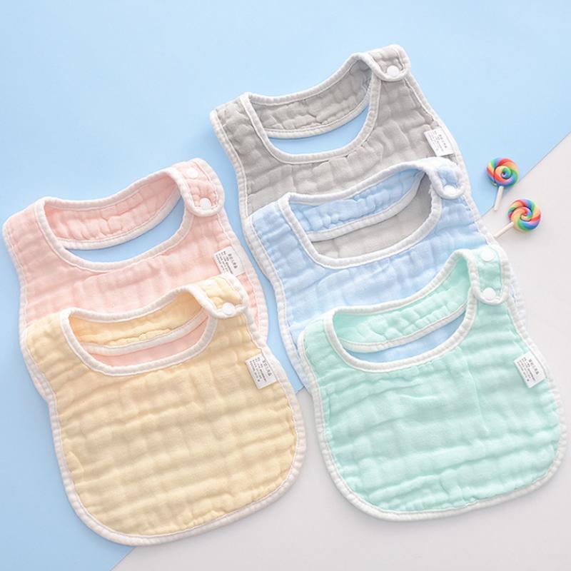 1 Piece Newborn Burp Cloths Bandana Baby Bibs Cotton Infant Feeding Bib For Kids Boys Girls Soft Saliva Towel