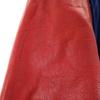 LASLEY KNITTING 60s Wool Vintage Sleeve Leather Stajan 44 Navy System Men's Used