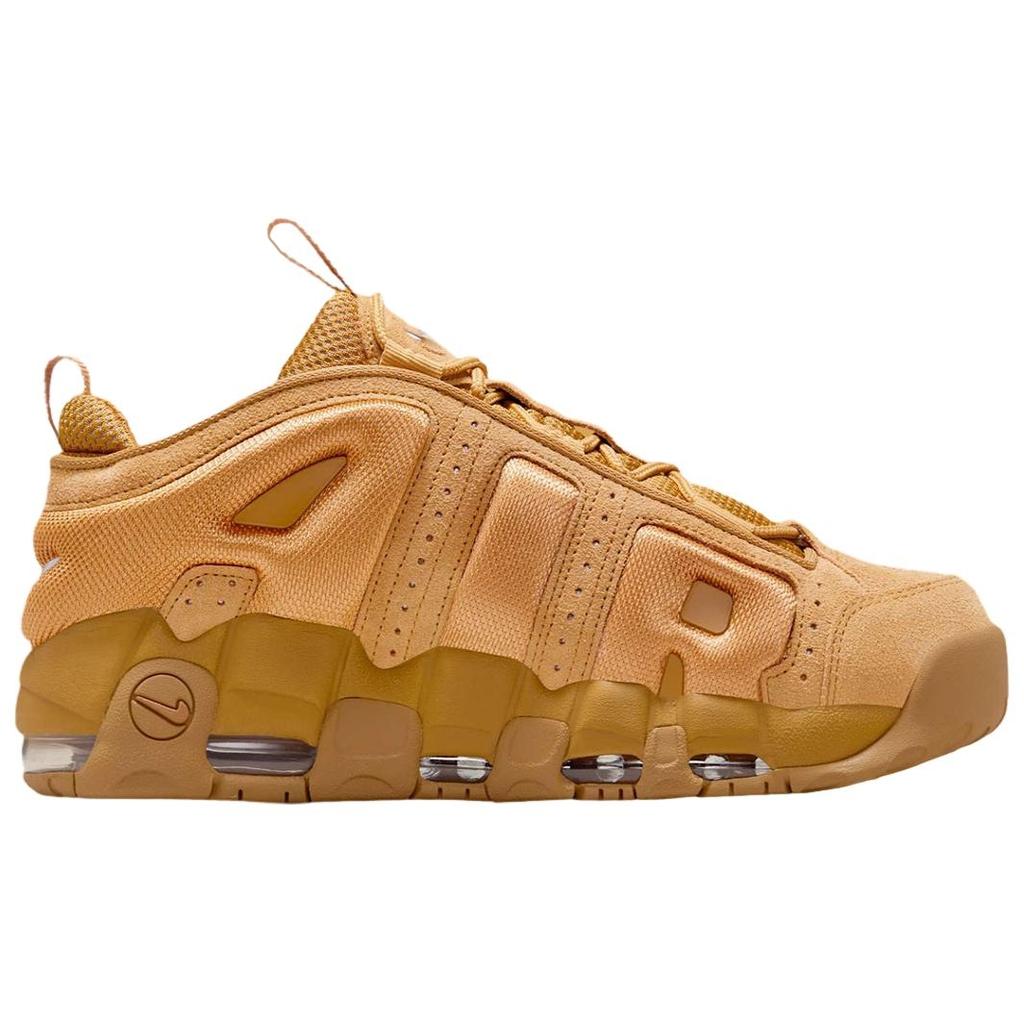 Nike Air More Uptempo Low Flax Unisex Sneakers Tan Wheat IM6649-700