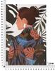Wall Printing Painting  Lady Jungle -B- Cm 80X2,8X120