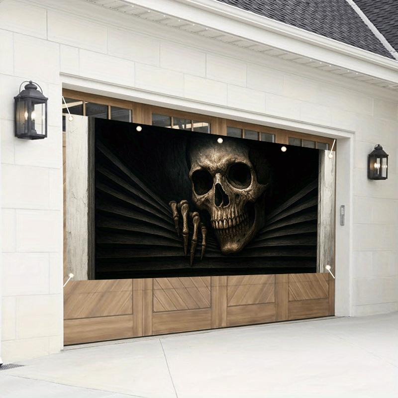 2D banner poster for Halloween decoration suitable for garage doors oversized banner cover.PMJ