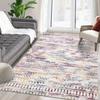 Moderní koberec do pokoje, neplstící boho květinový koberec do domácí kanceláře, ložnice, obývacího pokoje, kuchyně, omyvatelný koberec, více