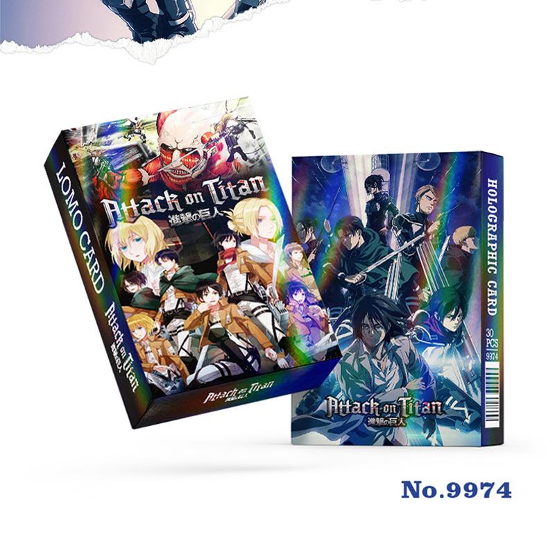 30pcs/set Anime LOMO Cards Double-sided Hd Color Printing Picture Collection Card Gifts