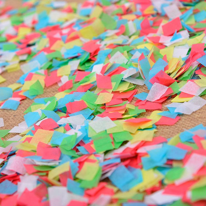 Hand-Thrown Snowflake Confetti - Magic Atmosphere & Paper Props