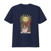 The Sun Tarot Card T Shirt Occult Clothing Alt Gothic Witchy Jersey Vintage Washed Stylish Comfortable Fashion Designer Clothes