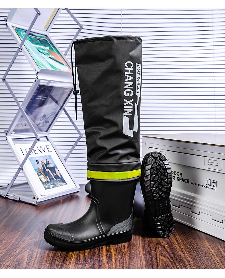 Xiao Mings Herren Überknie Wasserdichte High-Top Angel- und Wathose