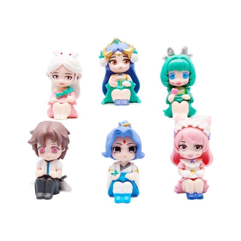 Honor Of Kings Diao Chan Sitting Posture Game Character Model For Desk Decoration And Gift Ideas