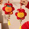2026 Year Of The Horse New Year Decor Pendant Plush Living Room Joyful Atmosphere Decor Spring Festival Entrance Door Hanging