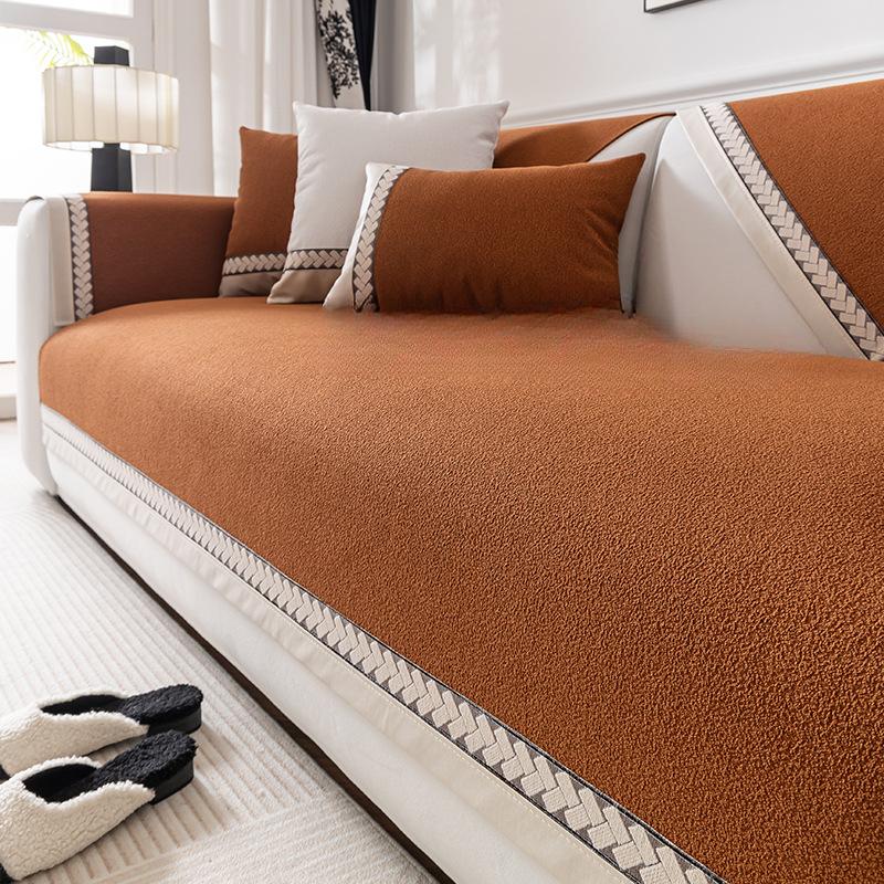 Sofa Cushion Four Seasons Universal Waterproof Antifouling Simple Sofa Cover Cloth Non-Slip Cover Cushion
