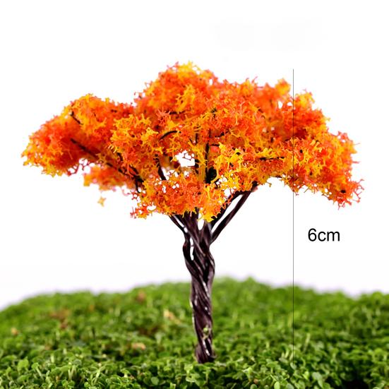 Talos Resin Miniature Tree Figurine Rockery DIY Landscape Garden Decor Ornament Gift
