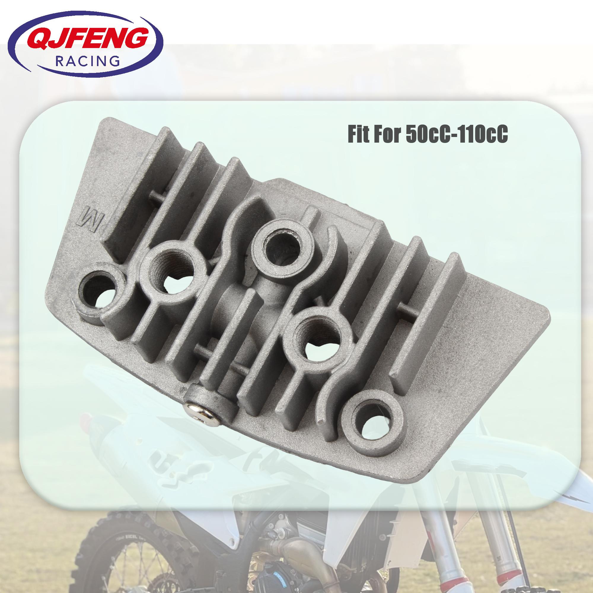 Motorcycle Oil Radiator Cylinder Cover 70cc Engine Oil Cooler Adapter 50cc 90cc 110cc Scooter Engine Cylinder Cover