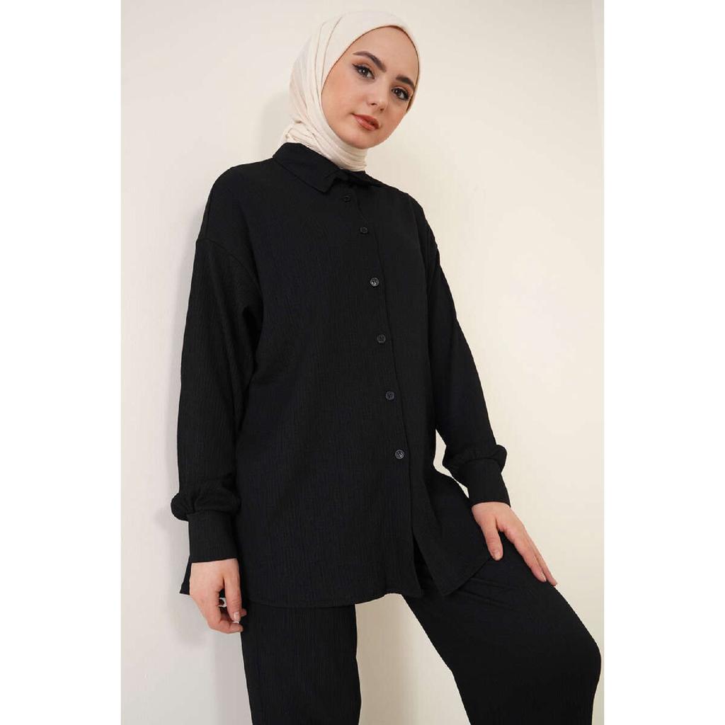 Costum Hijab Damă Cu Pantaloni