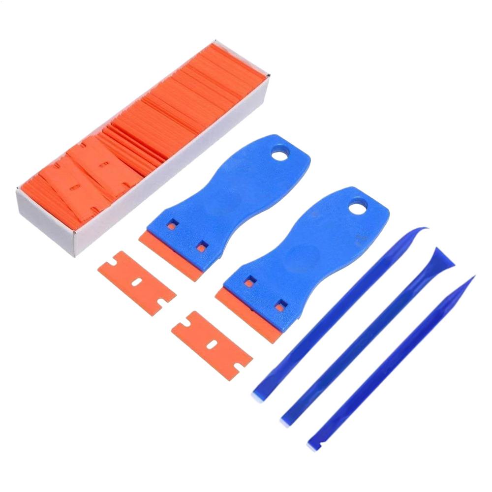 

Sticker Scraper Tool Non-scratch Glue Removing Scraper Multifunctional Ergonomic Grip Scrapping Tool For Window Tint Removal