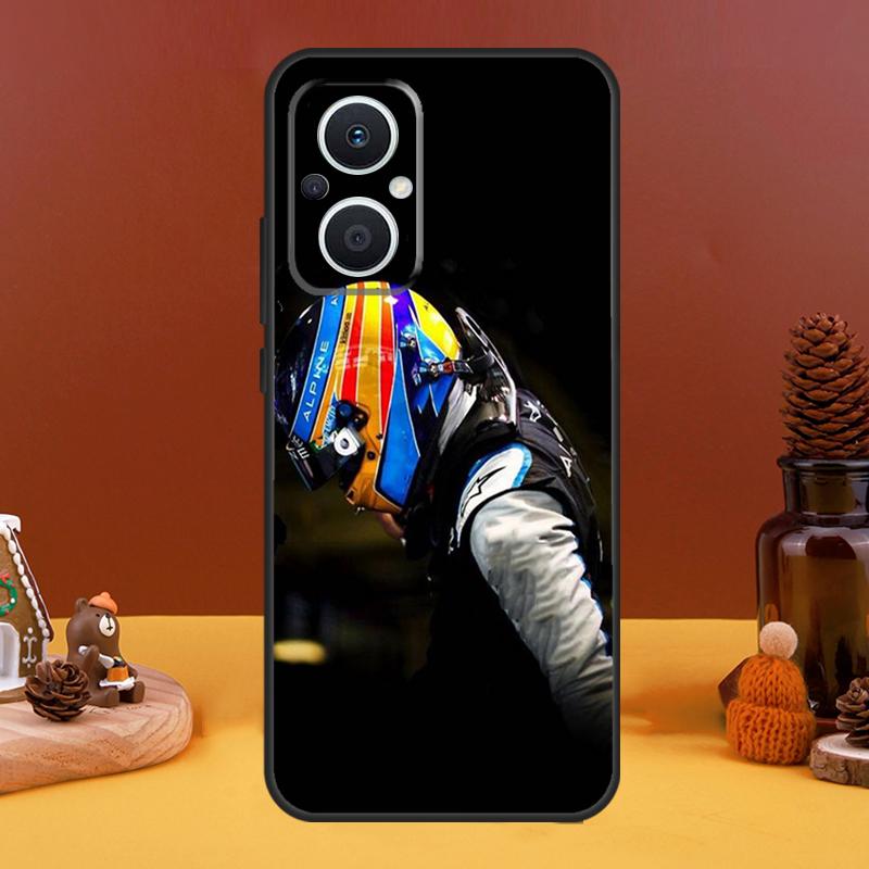 Étui de course Fernando Alonso Pour OPPO Reno 10 Pro 11 F 4 6 7 8 5 Lite 4Z 5Z 8T OPPO Find X6 Pro X5 X2 X3 Lite Coque