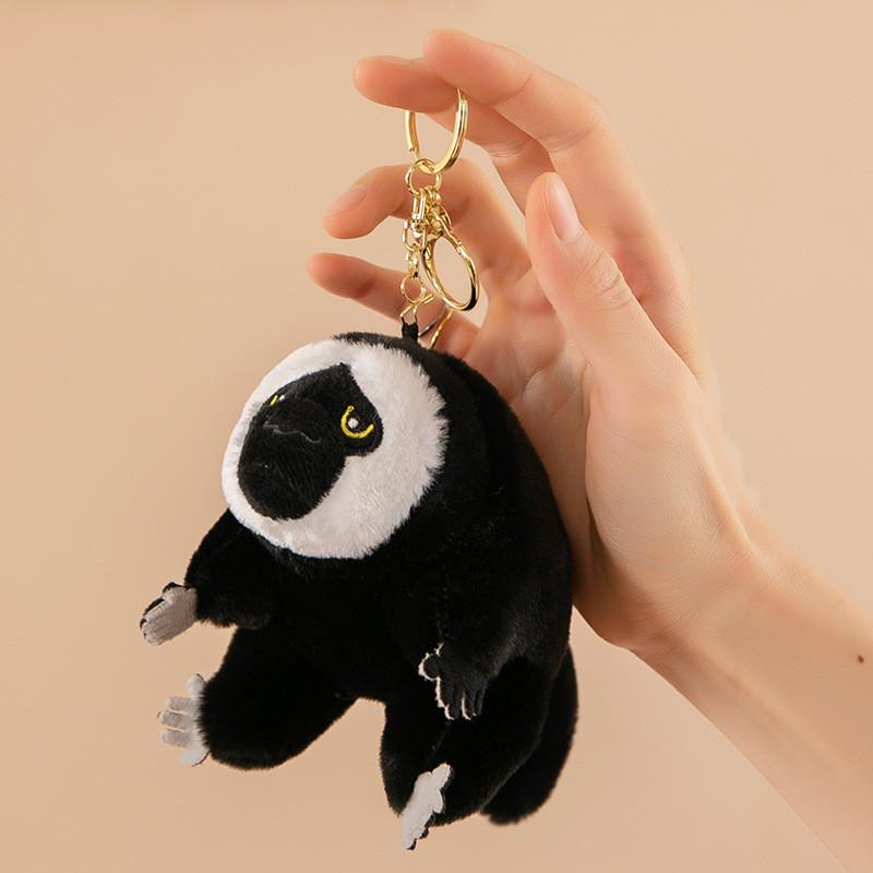 Cartoon Animal Plush Toy Capybara Rabbit Soft Filling Doll Backpack Keychain