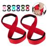 Heavy Duty Lifting Strap Figure 8 Strap Weight Lifting Power Wrist Strap for Deadlift, Powerlifting, Crosses Training
