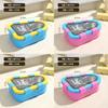 Microwave Safe Bento Box For Students With Three Compartments And Fresh Style
