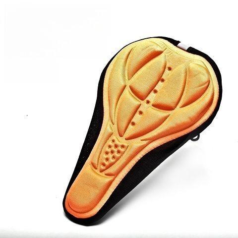 Silicone Cycling Bicycle Bike Saddle Breathable Gel Cushion Soft Pad Seat Cover