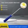 Pumpkin Roller Brush for Wall and Edge Painting with Arc Design