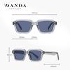 European and American trendy street style polarized sunglasses S32105Vintage UV-Protective High-Quality Handmade Acetate Sunglasses