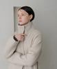 Bibyseob Boucle Wool Half Coat Peach Beige [T54]