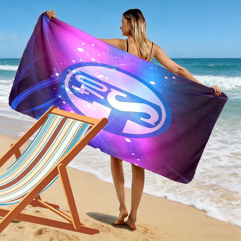 FC Schalke 04 logo Beach Towel, Large Soft Quick Dry Towel for Beach Camping Swimming