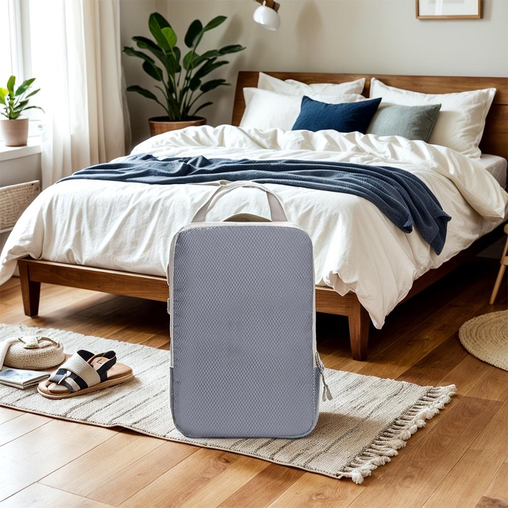 Cubi Organizzatori Compressione per Viaggio, Borsa Organizer per Bagaglio Cubi Organizzatori Espandibili Compressibili per Bagaglio a Mano Tr B9K3