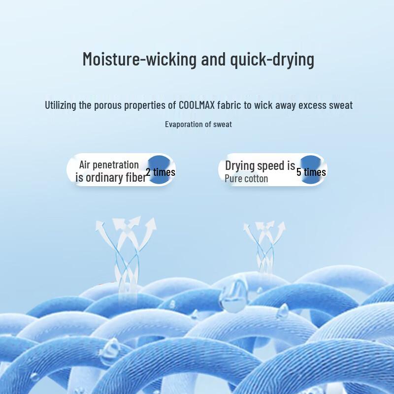 Men's Cooling Quick-Dry Stretch Straight-Leg Jeans