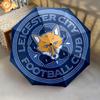 Leicester City Football Club  Pattern, Automatic Folding Umbrella, Portable and Foldable Design, 8 Ribs, a Christmas or Birthday Gift.