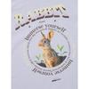 Crack RabbiT PrinT ShorT Sleeve T shirT  Lilac 