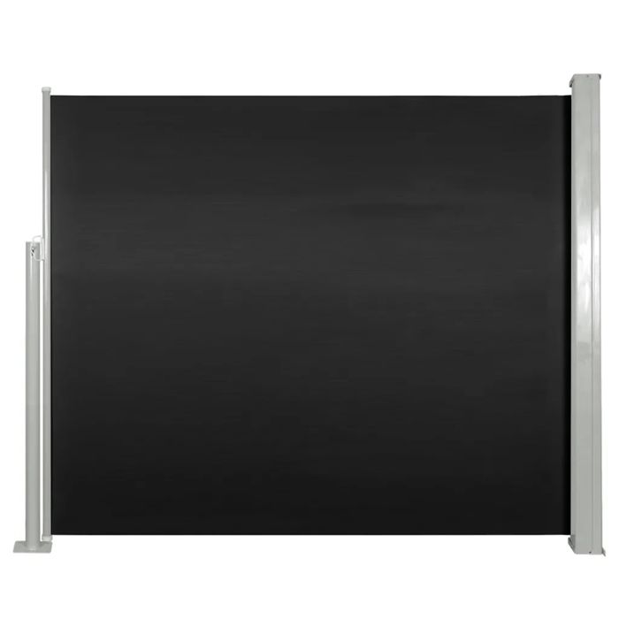 VidaXL Auvent Latéral Rétractable 120x300cm Noir Jardin Balcon Brise-vue Store 45359