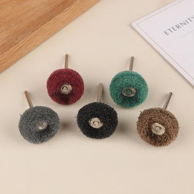 10/12 Τεμάχια Μίνι Δράπανο Τριφτικό Βουρτσάκι Νάιλον Τροχός Γυαλίσματος Σετ Αξεσουάρ Περιστροφικού Εργαλείου Χειρός Αφαιρετικό Σκουριάς