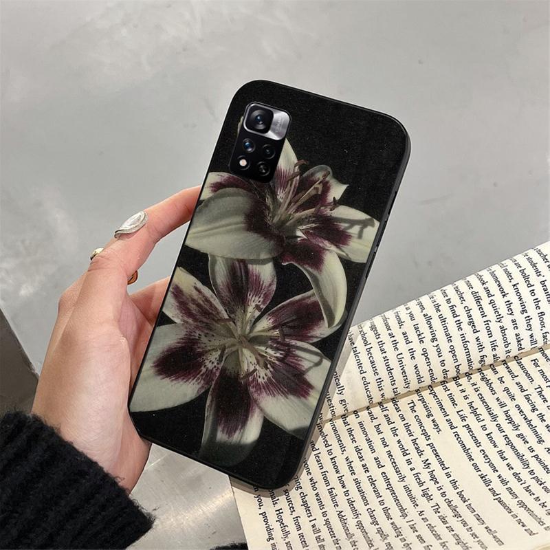 Phone Case For Xiaomi Poco C71 15T 14T Pro Redmi Note 15 14 14 13 Pro Redmi A5 15C 13C Oil Painting Lily Flower