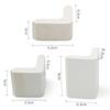 3/6/9cm Ceramic Kiln Tools L-shaped Pillar High Temperature Resistance Electric Kiln Shed Plate Kiln Furniture Pottery Making