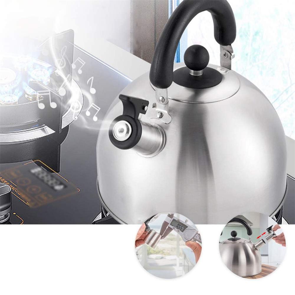 Tea Kettle Whistle Replacement Stainless Steel Teapot Spout Tip Water Boiling Kettle Nozzle