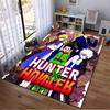 Hunter X Hunter Anime Characters Rug Non-slip rug suitable for living room and bedroom sofas