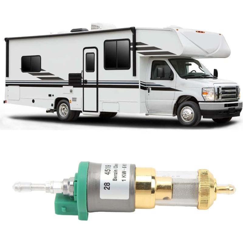 Long Lasting Waterproof Fuel Dosing Pump Low Noise Diesels Heating for Heating Systems Keep Machine Running Smoothly 12V